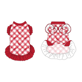 Apple-solutely Adorable - Apple Gingham - La Petite Shimmy Dress